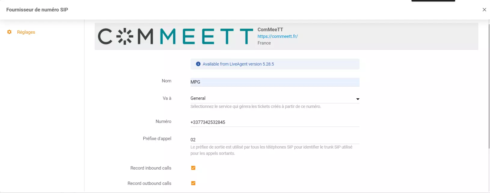 ComMeeTT-tunnistetiedot