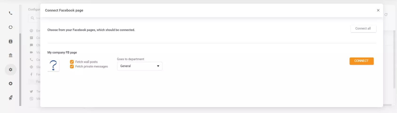 Valintojen tarkistaminen seinän viestien ja yksityisten viestien hakemiseksi