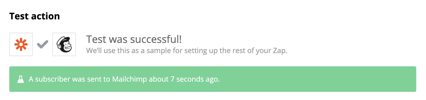 Mailchimp ja LiveAgent -integraatiotesti