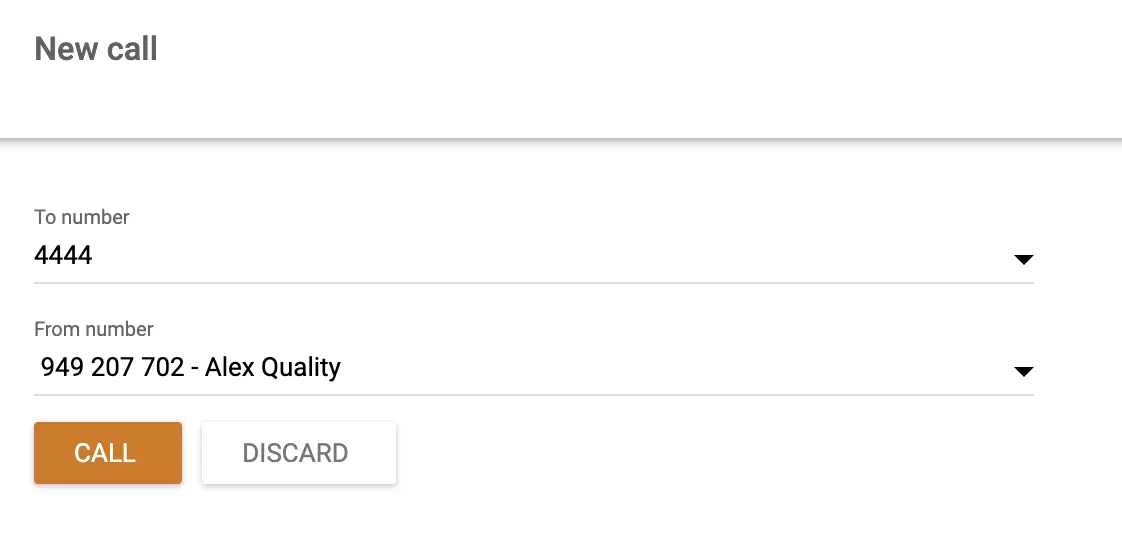 Aloita puheluiden soittaminen TelefonBG-numerolla LiveAgentista