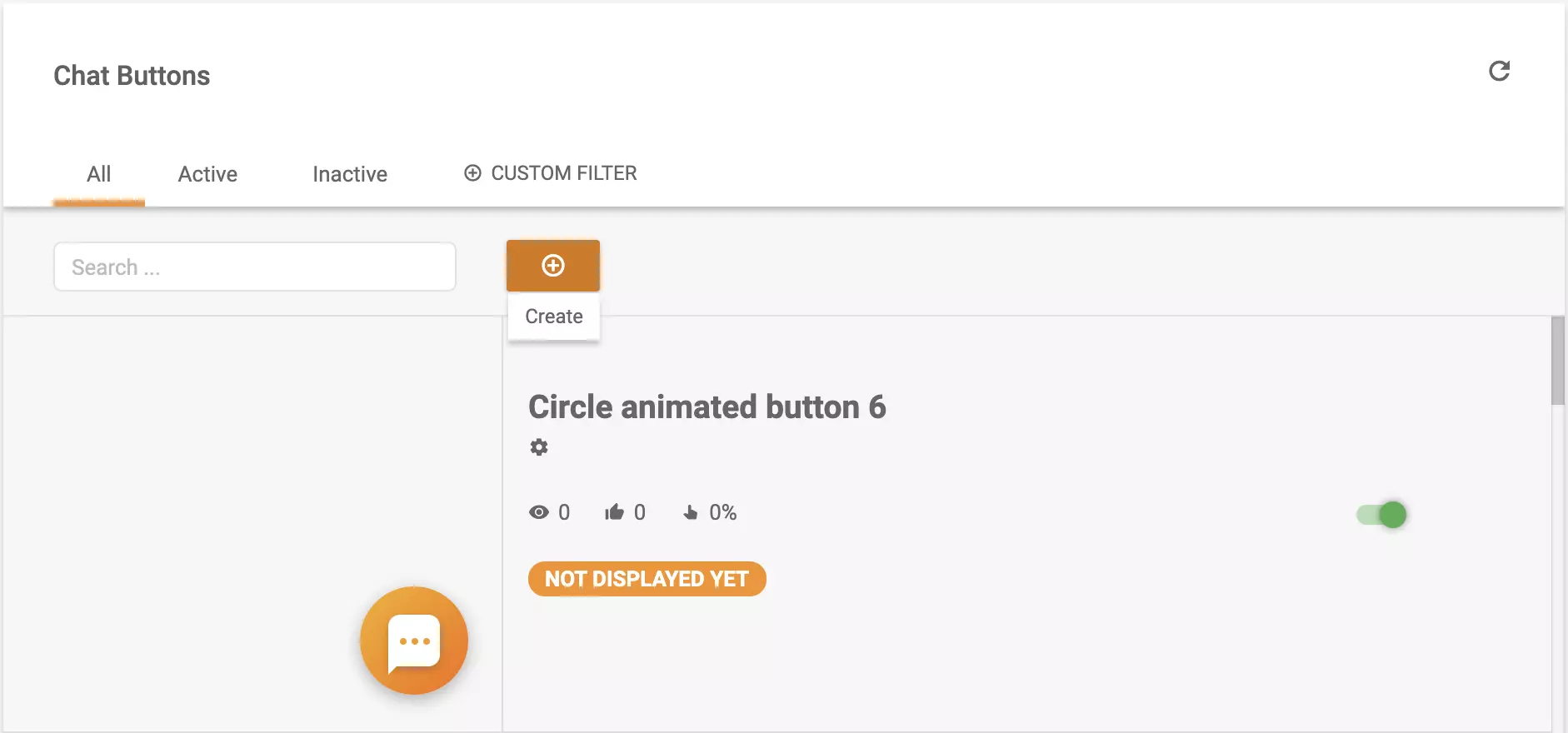 Chat-painikkeen luominen LiveAgent-konfiguraatiossa