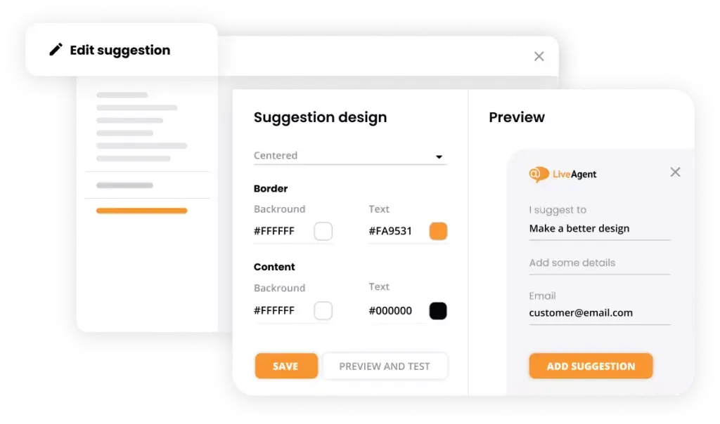 Palaute ja ehdotukset