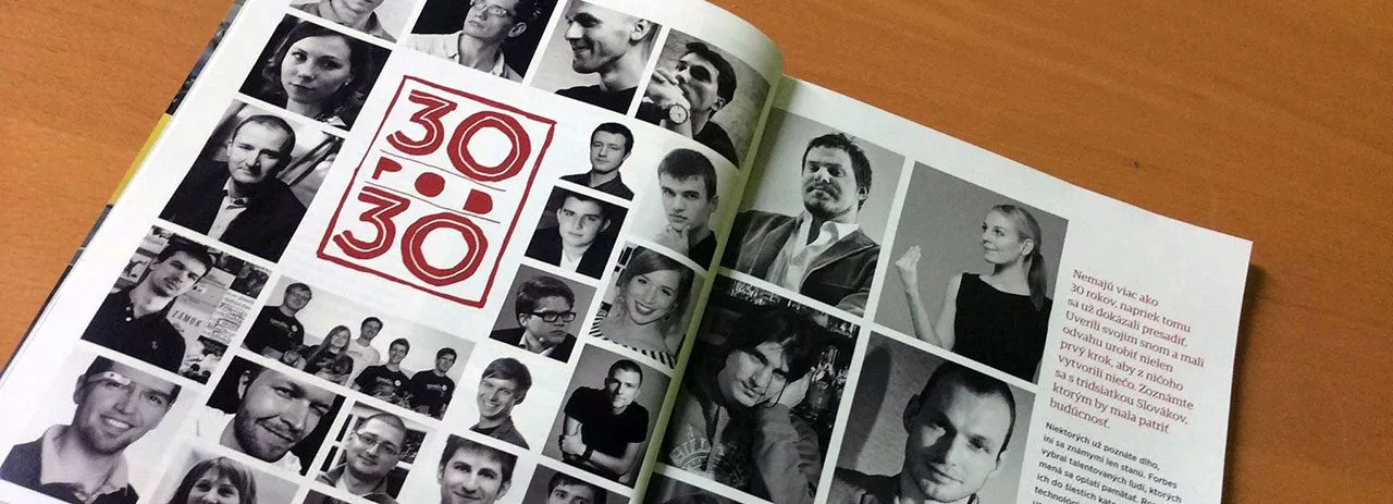 WebSupport Forbes 30 under 30 -listalla